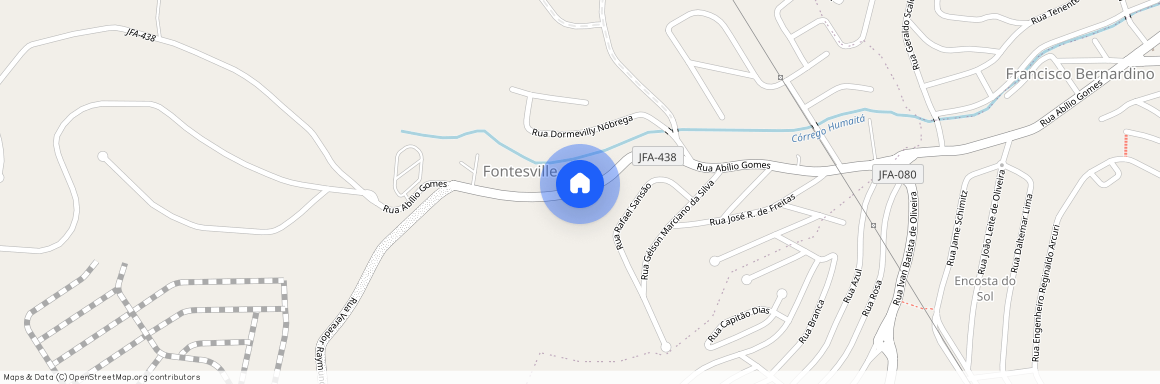 Avenida Vereador Raymundo Hargreaves, 765, Fontesville, Juiz de Fora, Minas Gerais, 36083770