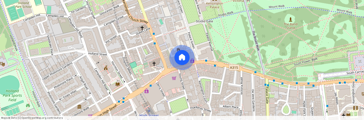 Old Court Place, Kensington, W8 4PD, London