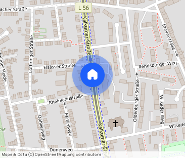 Möblierte Maisonette-Wohnung mit Balkon & TG in Düsseldorf-Unterrath - Foto 1