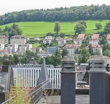 Maisonette-Wohnung mit wunderbarer Terrasse mit Blick über St. Gallen - Photo 4