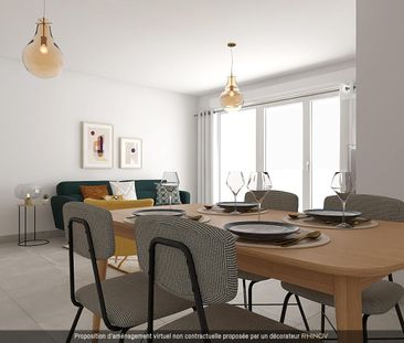 location Appartement T3 DE 66.46m² À LUYNES - Photo 4