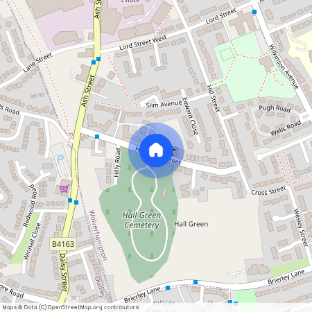 Hall Green Street, Bilston, WV14