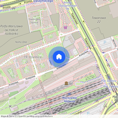 Czyste, Kolejowa, Warszawa