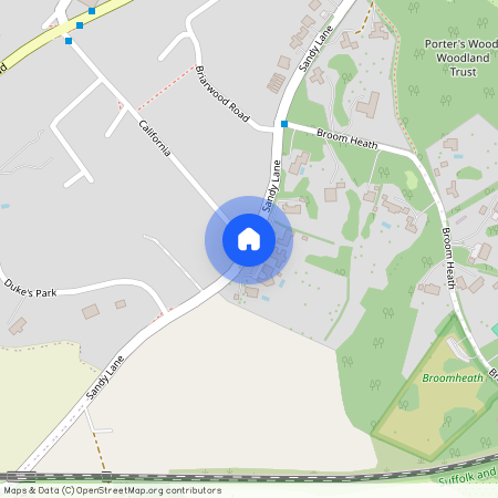 Sandy Lane, Woodbridge, Suffolk, IP12