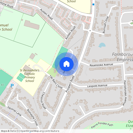 Vesey Close, Farnborough, Hampshire, GU14