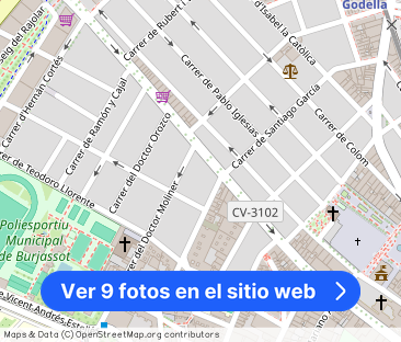 Room in shared 6-bedroom flat, Burjassot, Valencia - Foto 1