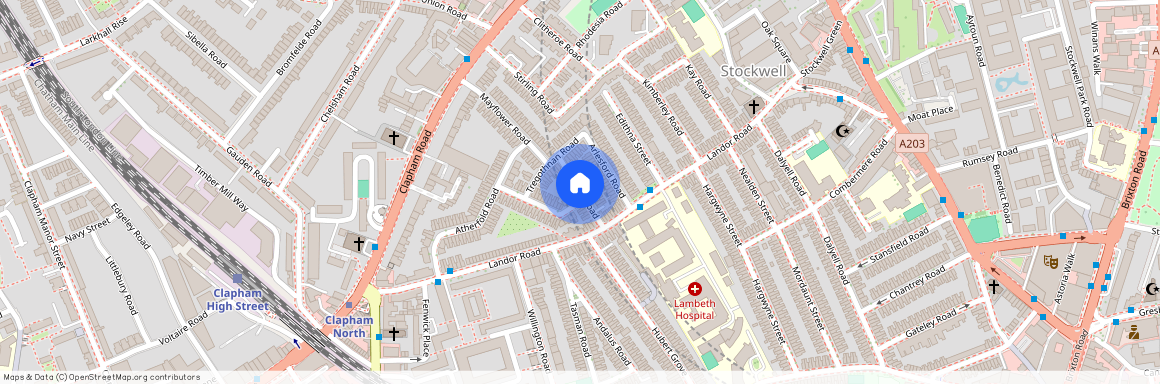 Prideaux Road, London, SW9