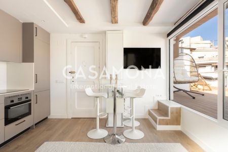 Stylish Studio with Private Terrace in Eixample - Photo 4