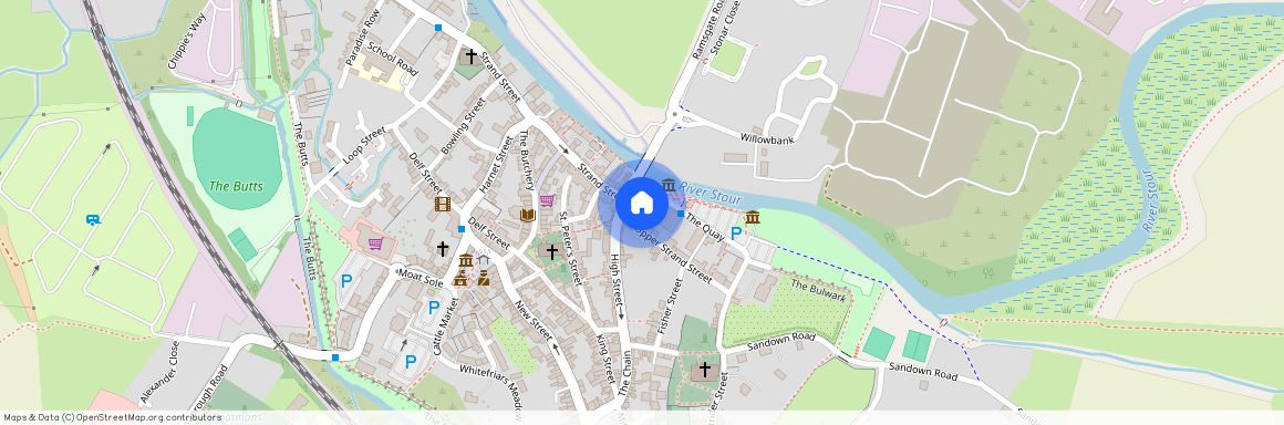 1 Gardners Quay, Upper Strand Street, Sandwich, Kent CT13 9DH