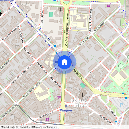 Via Michelangelo Buonarroti, Milan, Lombardy 20145