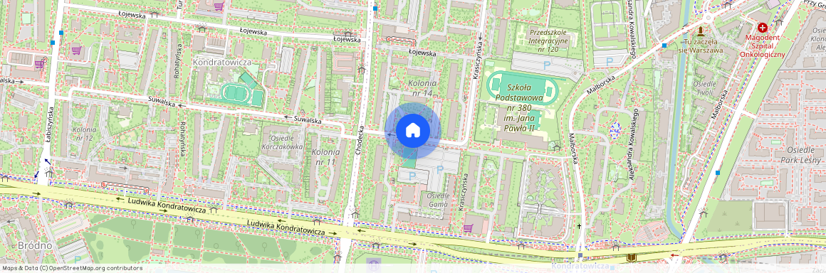 Warszawa, Targówek, Bródno, Suwalska