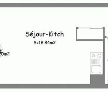 Location Appartement 1 Pièce 22 m² - Meublé - Photo 6