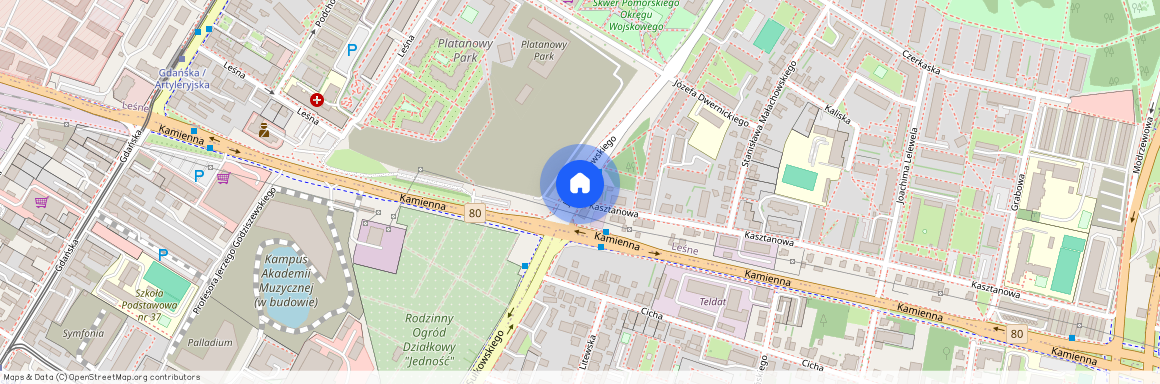 Bydgoszcz, Józefa Sułkowskiego, 47 PLN / m2