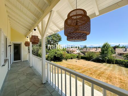 Propriété familiale de standing avec vue Mont-Blanc - Foto 3