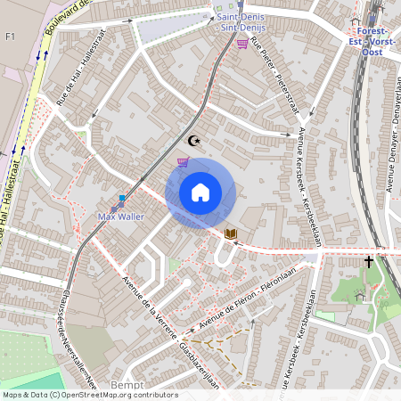 Avenue Général Dumonceau 44/27, 1190, Forest