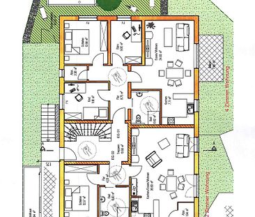 4 Zimmer Wohnung in Roßtal! Neubau! Fertigstellung 2024! - Foto 3