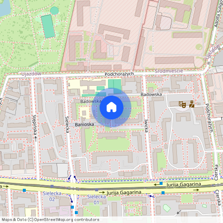 ul. Banioska, Sielce, Mokotów, Warszawa, mazowieckie