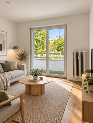 Frisch sanierte 2-Zimmer-Wohnung neben Universitätsspital und Unicampus - Photo 1