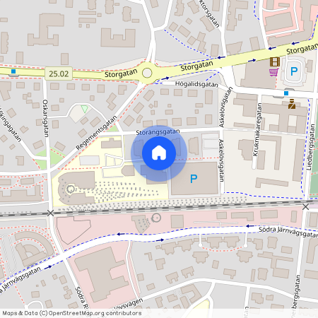 Storängsgatan, Växjö