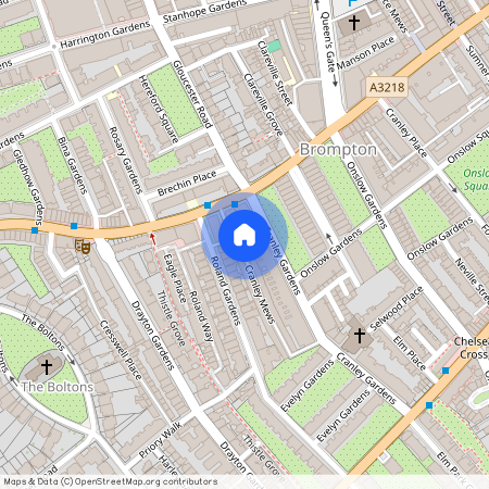 Cranley Gardens, Chelsea, SW7 3DA, London