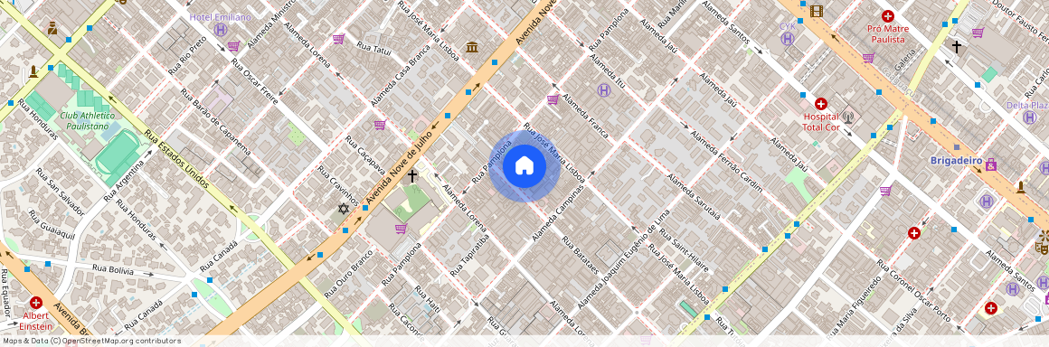 Rua Jose Maria Lisboa 541, Jardim Paulista, São Paulo - SP, 01423-001, Brazil