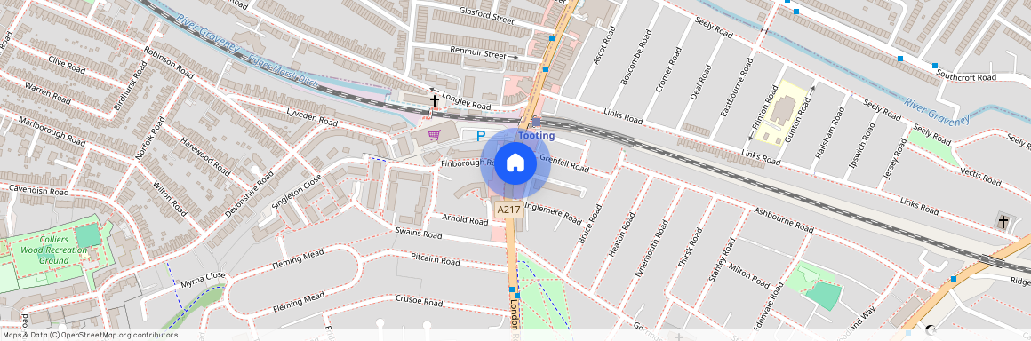 London Road, Tooting, London, SW17