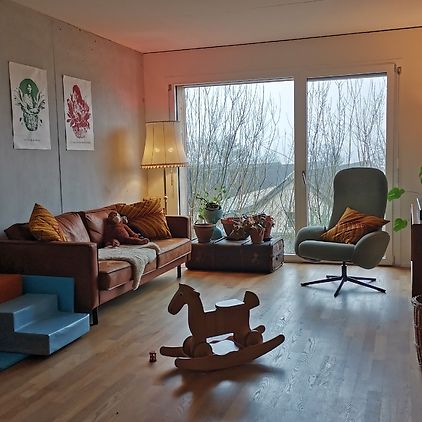 4 Zimmer-Wohnung in Bern - Bern-Felsenau, möbliert, auf Zeit - Foto 1