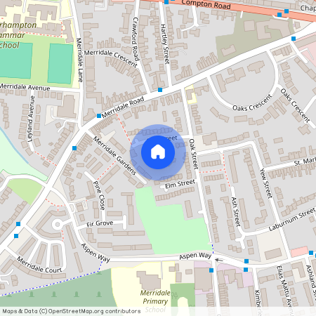 Oak Street, Wolverhampton, WV3