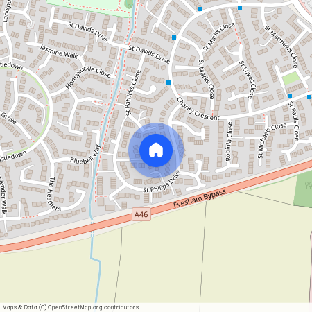 St. Philips Drive, Evesham WR11