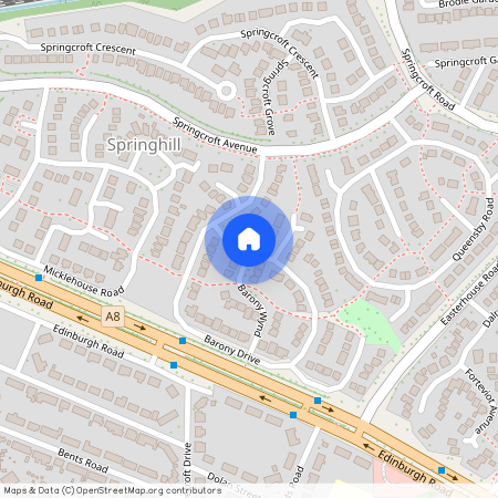 Barony Drive, Baillieston, Glasgow, G69