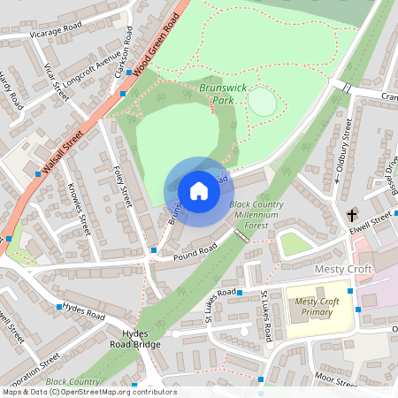 Brunswick Park Road, Wednesbury, WS10