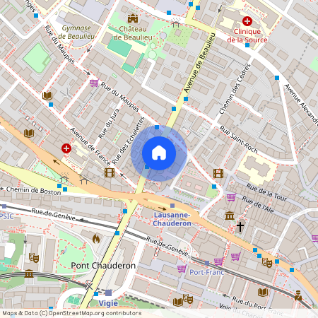 1004, LAUSANNE, Rue du Maupas, 11