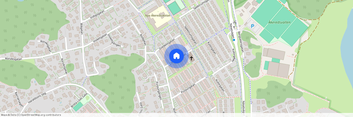 Cinnobergatan, Västra Frölunda