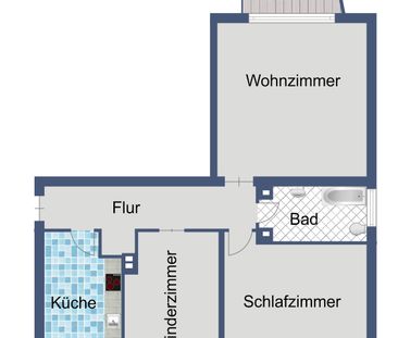 Gemütliche Balkonwohnung für Paare oder kleine Familien! - Foto 2