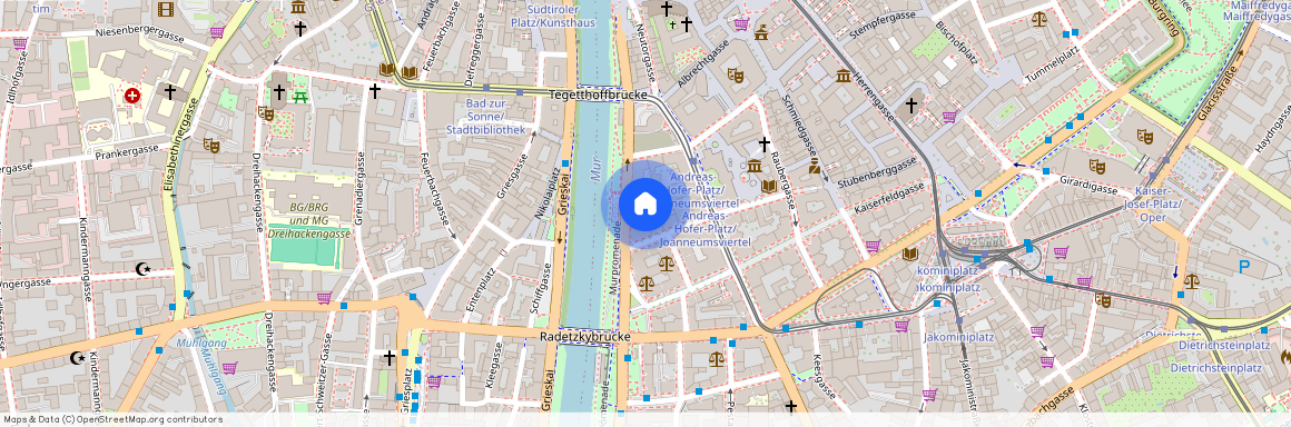 Marburger Kai 47 / 21, 8010 Graz