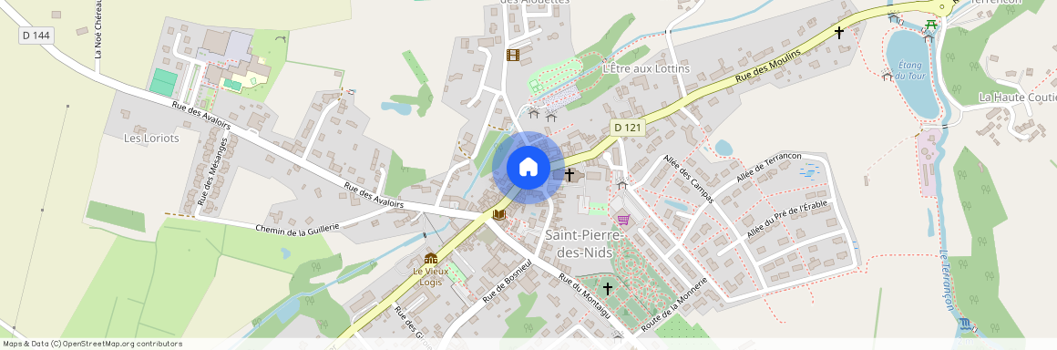 Saint pierre des nids 53370