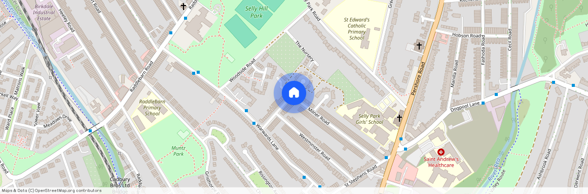 Milner Road, Selly Oak, Birmingham B29