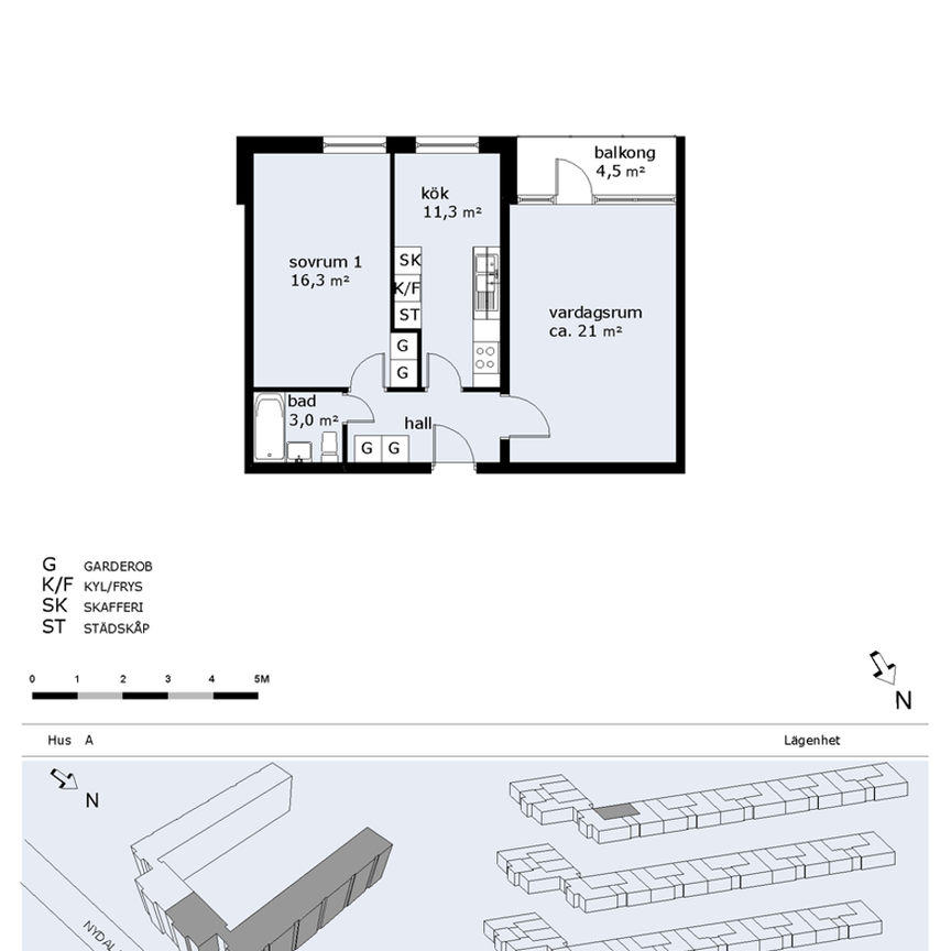 Nydalavägen 9E, Almhög - Foto 2