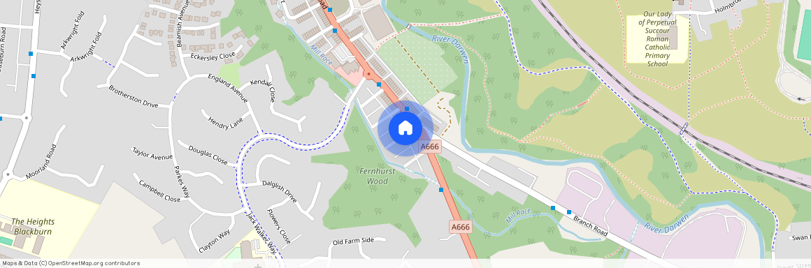 Edmund Street, Blackburn, BB2