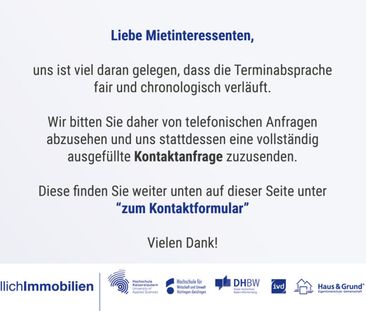 Gut aufgeteilte 3-Zimmer-Wohnung mit 2 Balkonen. Einbauküche & Tage... - Foto 1