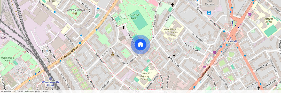 Courland Grove, SW8