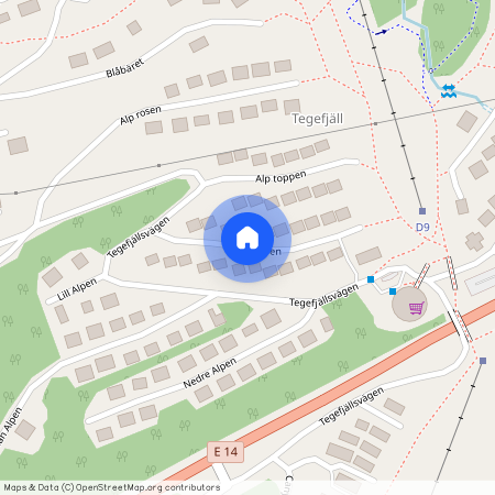 Tegefjäll Övre Alpen, Åre