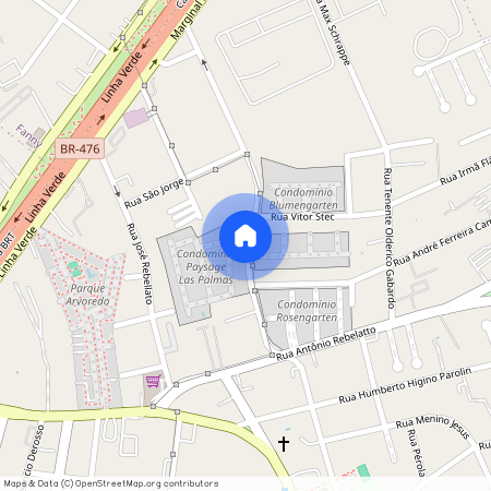 Rua Octacyr Reinaldo Mion, 532, Xaxim, Curitiba, Paraná, 81710050