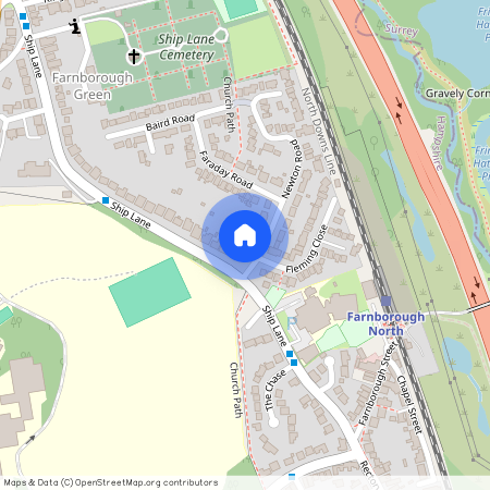 Newton Road, Farnborough, Hampshire, GU14