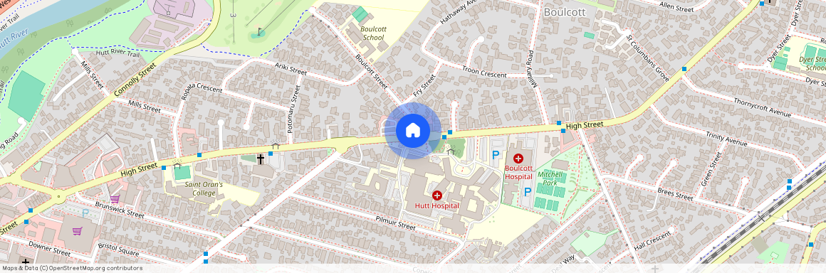 High street, Boulcott, Lower Hutt City