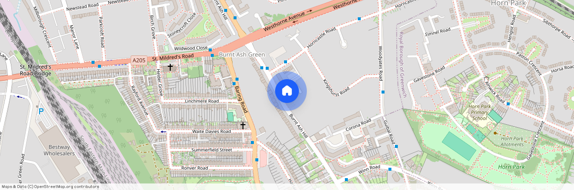 Burnt Ash Hill, Lee, London, SE12