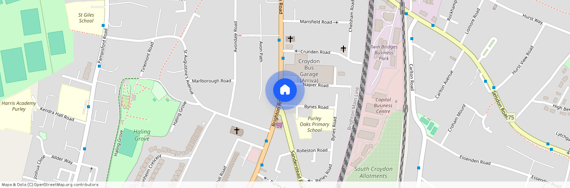 BRIGHTON ROAD, SOUTH CROYDON, SURREY