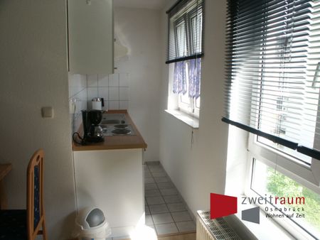 Eversburg-Büren, möbliertes Apartment mit Einbauküche und PKW-Tiefgaragenstellplatz. - Foto 4