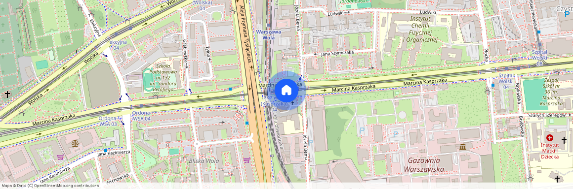 ul. Marcina Kasprzaka, Czyste, Wola, Warszawa, mazowieckie