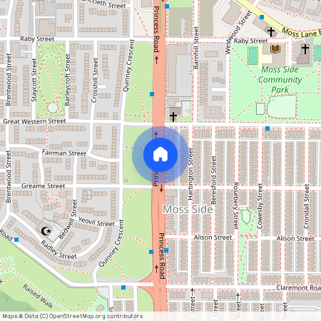 Princess Road, Manchester M14